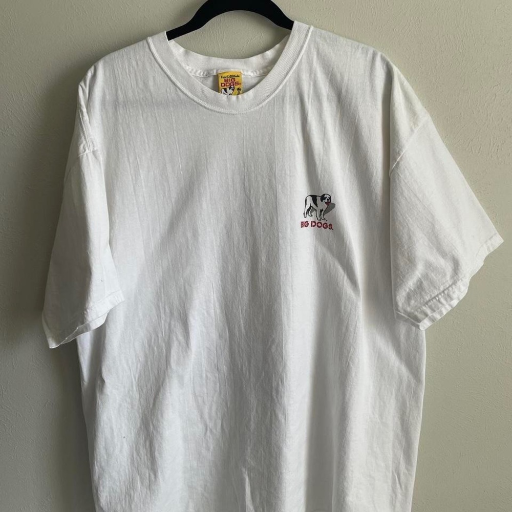 Big Dogs Men's White T-shirt